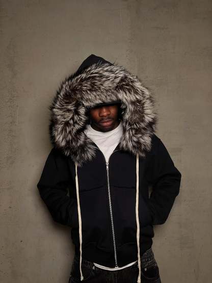 V3 Fur Hoodie