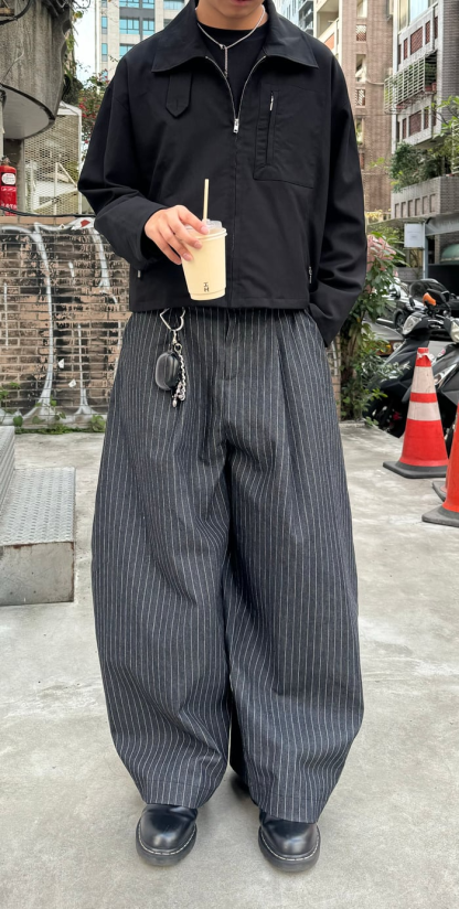 Striped Scimitar Pants