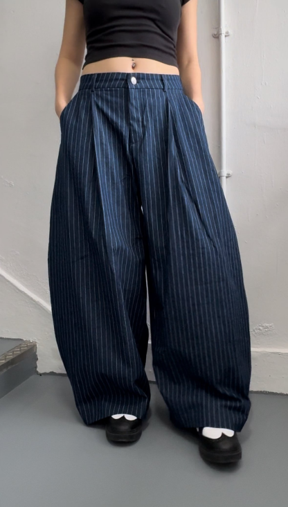 Striped Scimitar Pants