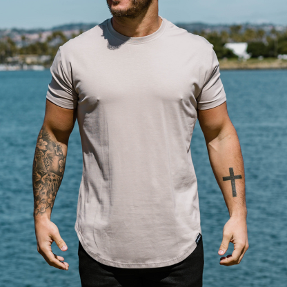 ESSENTIAL DROP-CUT T-SHIRT （Buy 3 Get 1 Free）