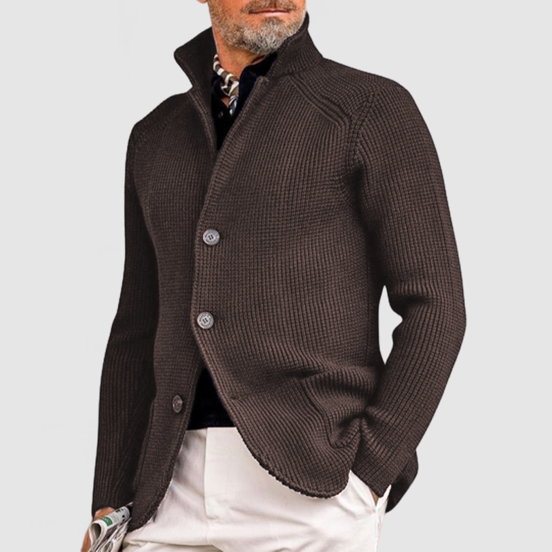 Men's Elegant Lapel Knitted Pocket Jacket (Buy 2 Free Shipping)