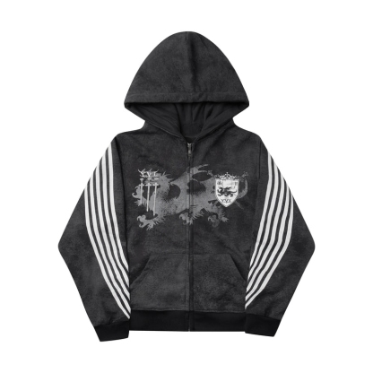 ROYAL KNIGHT CLUB WAXED HOODIE