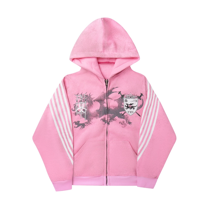 ROYAL KNIGHT CLUB WAXED HOODIE