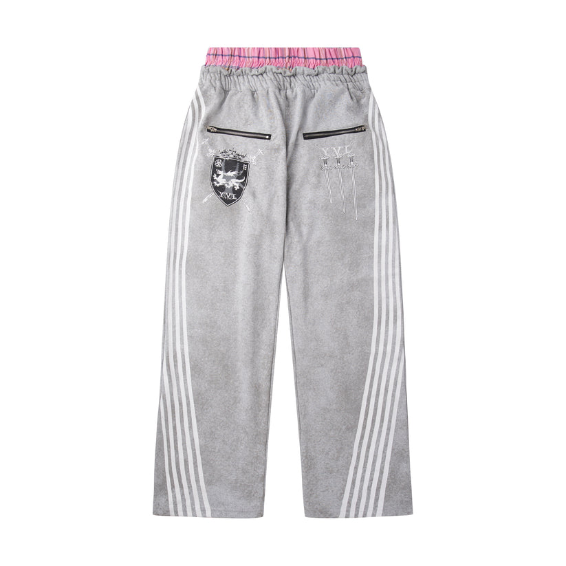 ROYAL KNIGHT CLUB WAXED SWEATPANTS