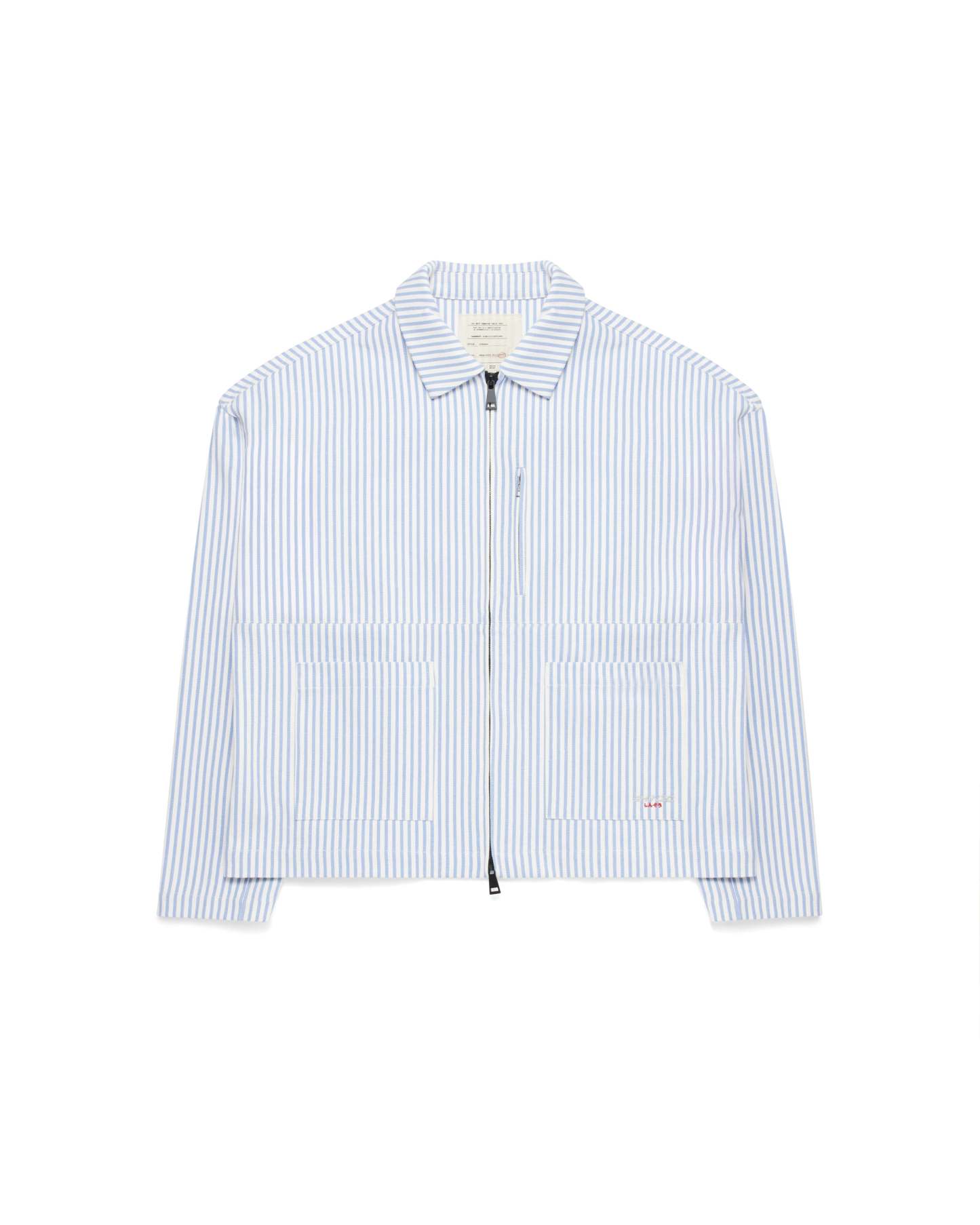 PINSTRIPE CANVAS WORKWEAR JACKET