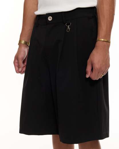 DUALSTASH PLEATED UTILITY SHORTS