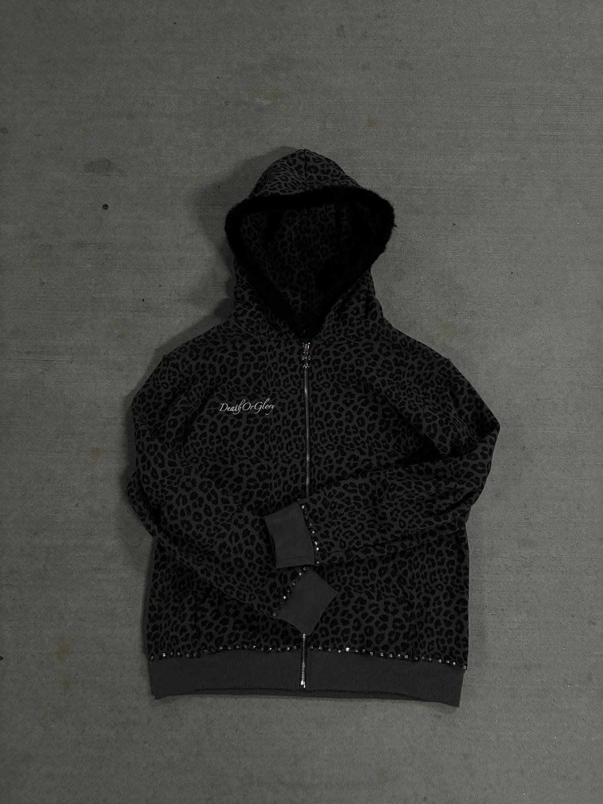 leopard print suit
