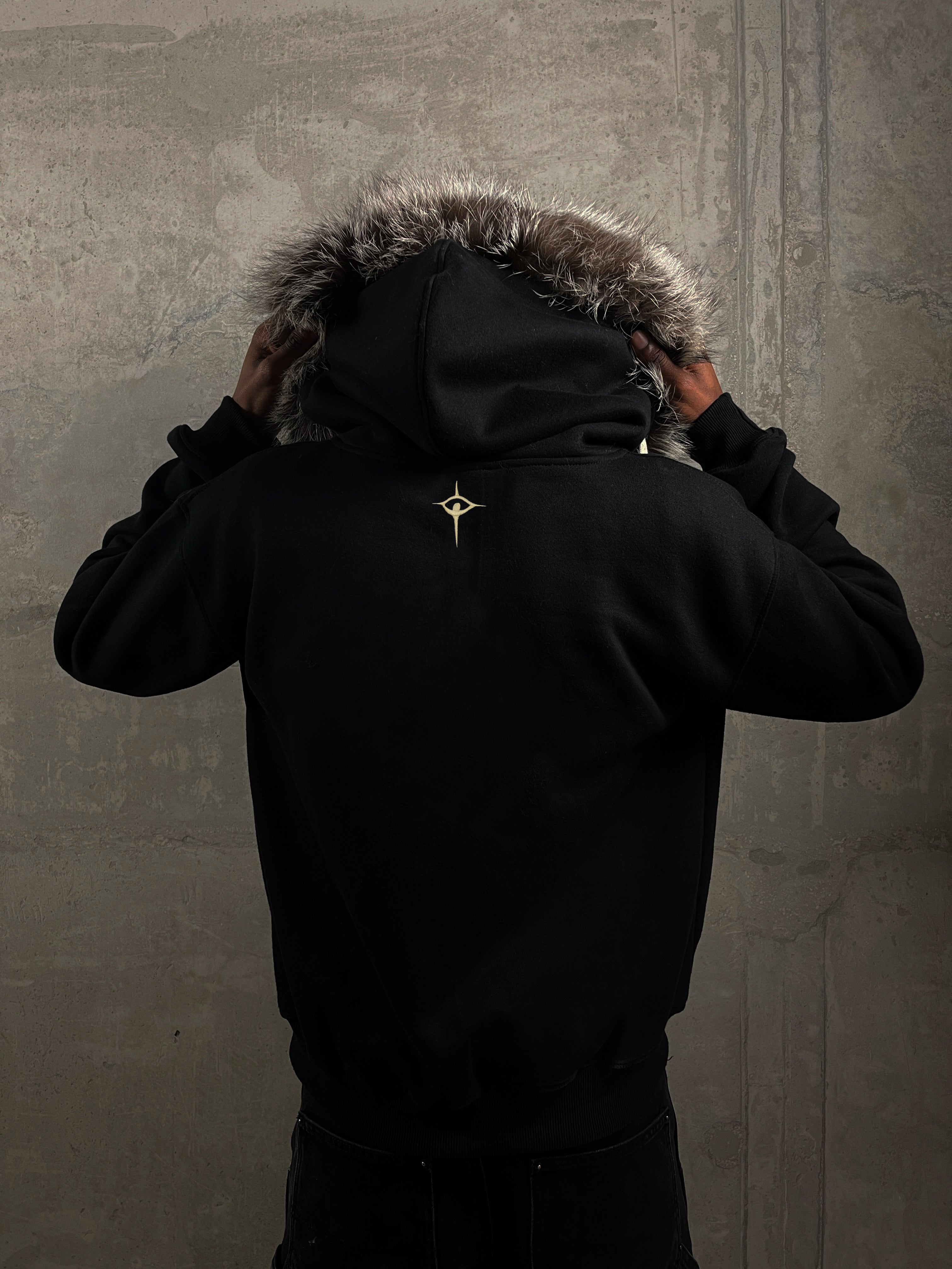 V3 Fur Hoodie
