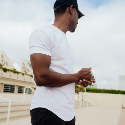 ESSENTIAL DROP-CUT T-SHIRT （Buy 3 Get 1 Free）