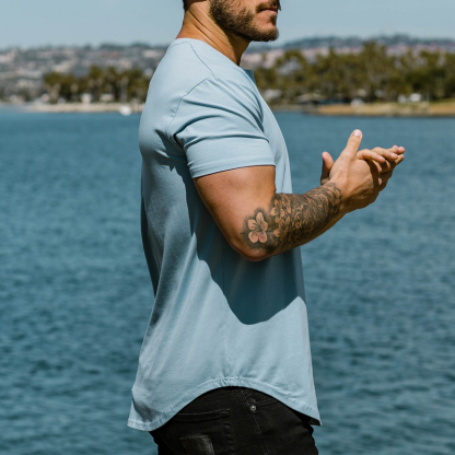 ESSENTIAL DROP-CUT T-SHIRT （Buy 3 Get 1 Free）