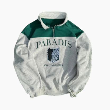 Wings of Freedom Quarter-Zip - AOT