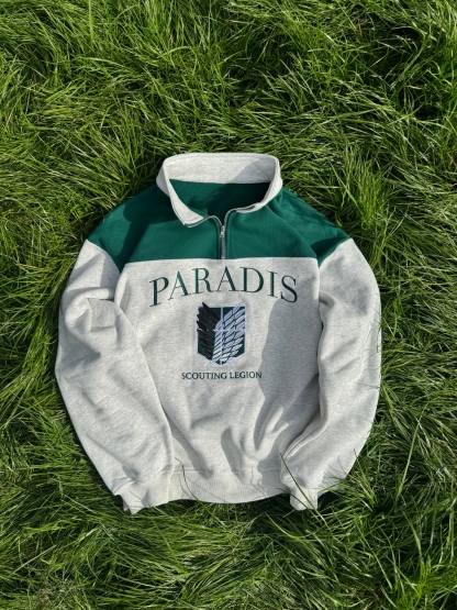 Wings of Freedom Quarter-Zip - AOT