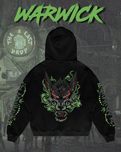 "Bloodhound" Warwick Oversized Hoodie