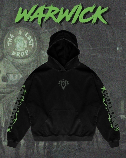 "Bloodhound" Warwick Oversized Hoodie