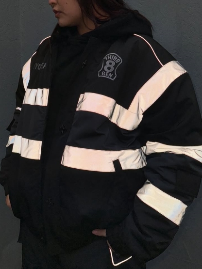 Reflective Jacket Jacket - Fire Force