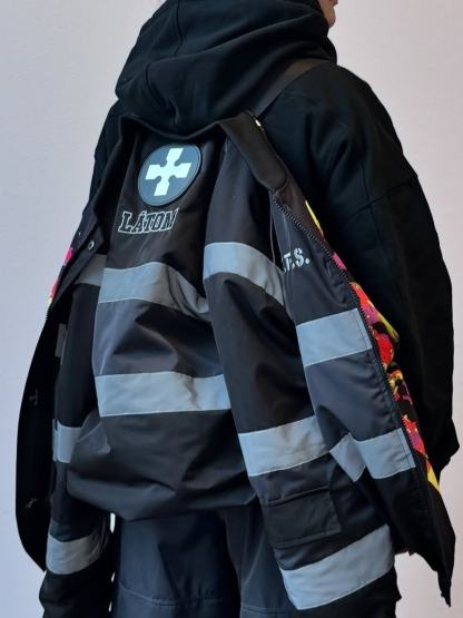 Reflective Jacket Jacket - Fire Force