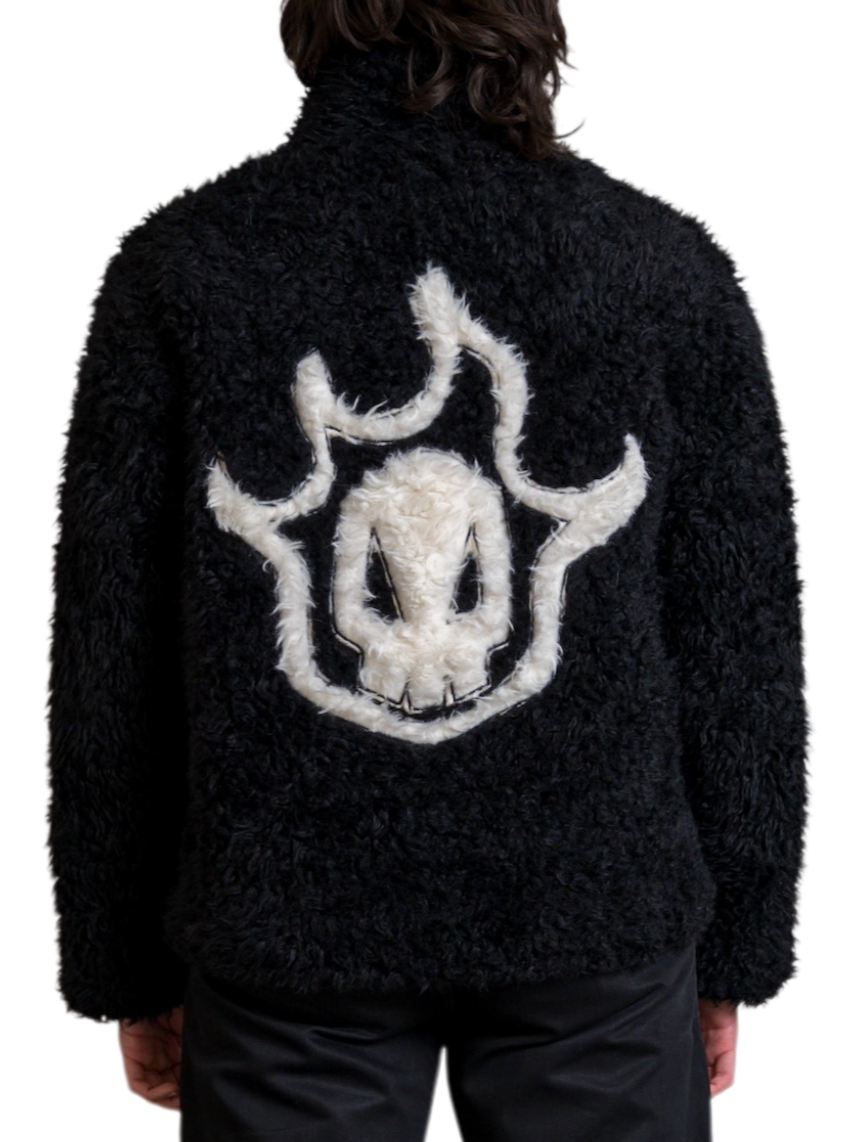 Substitute Shinigami Badge Reversible Fur Jacket