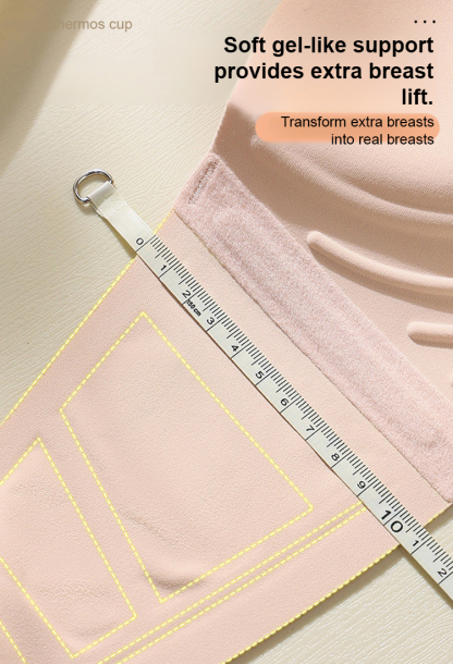 America's first bra with "Follicle-Lifting Effect"! 💥In just 2 minutes, your cleavage looks twice as full – the perfect "invisible push-up"! 💋