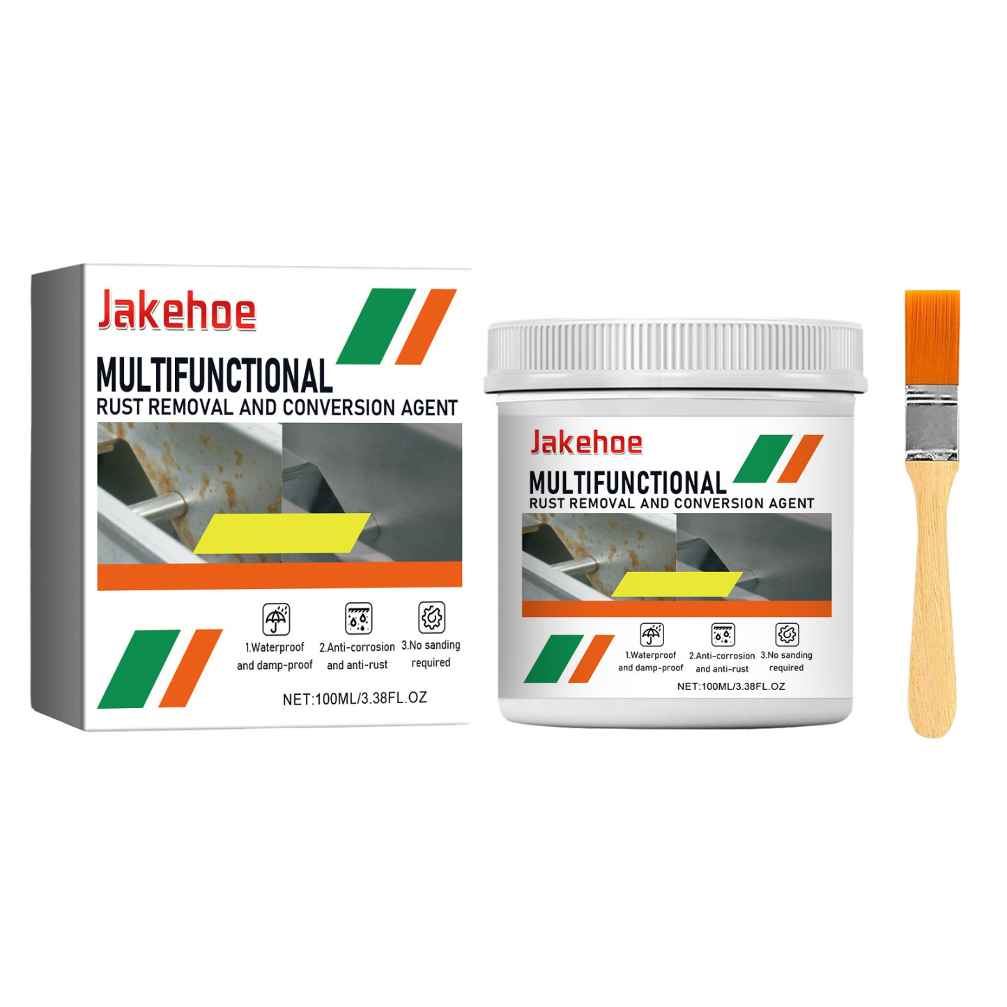 [Long-lasting anticorrosion] Rust converter