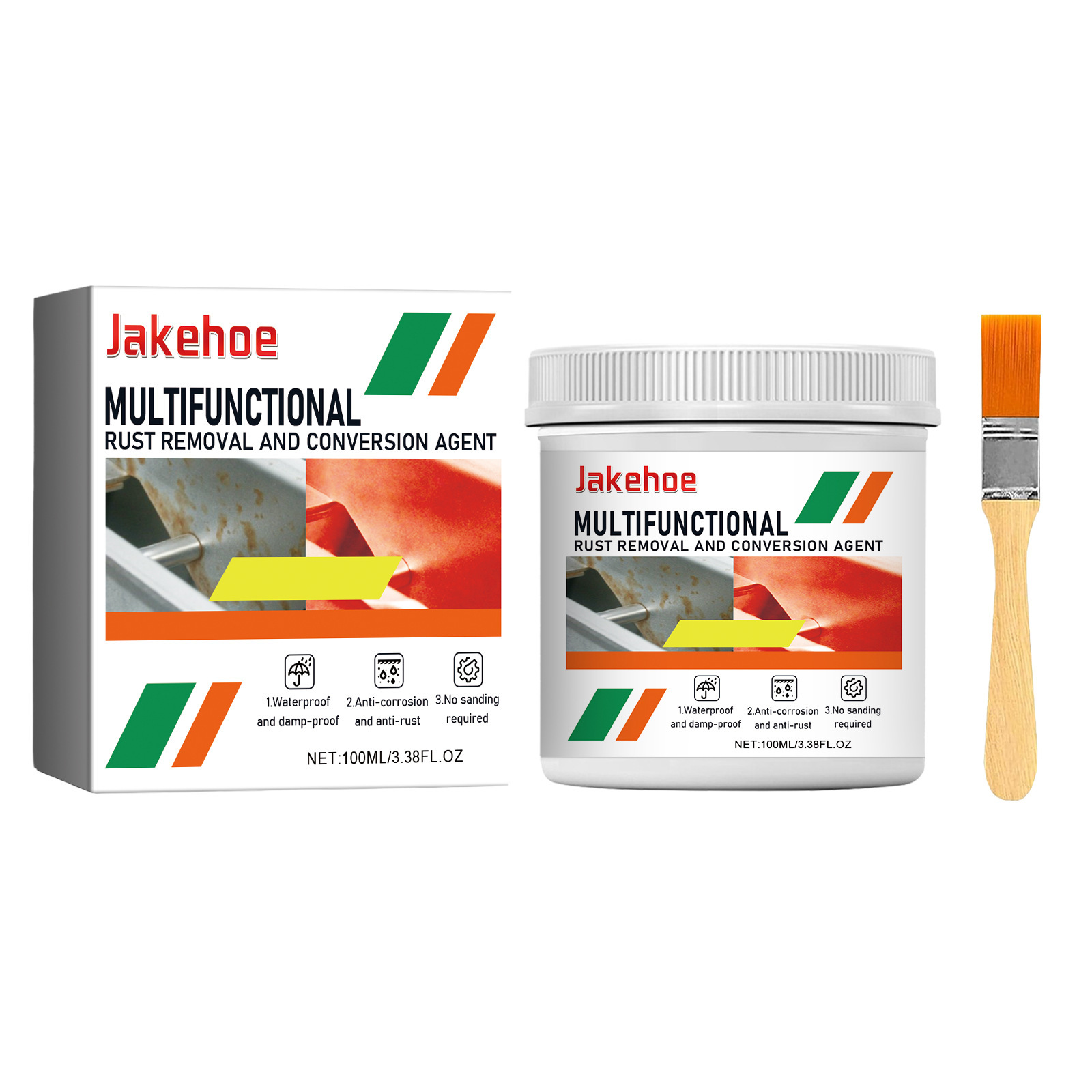 [Long-lasting anticorrosion] Rust converter