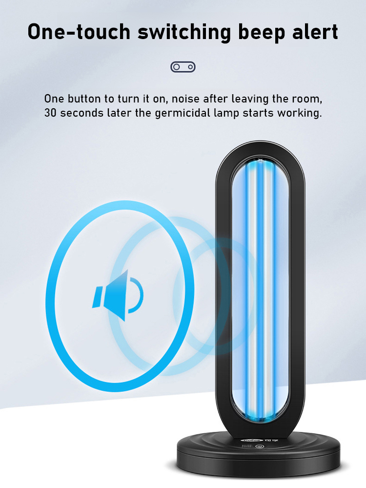 【Keep Fresh for 24 Hours】Home Sterilization and Purification Lamp