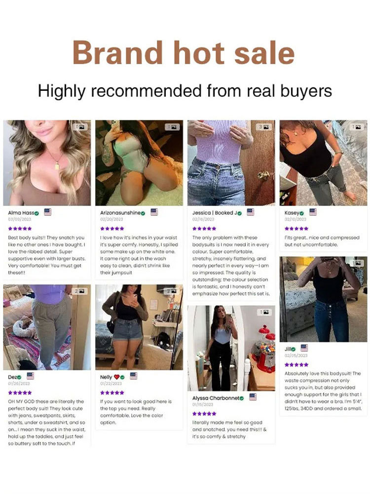 Comfortable shapewear bodysuit