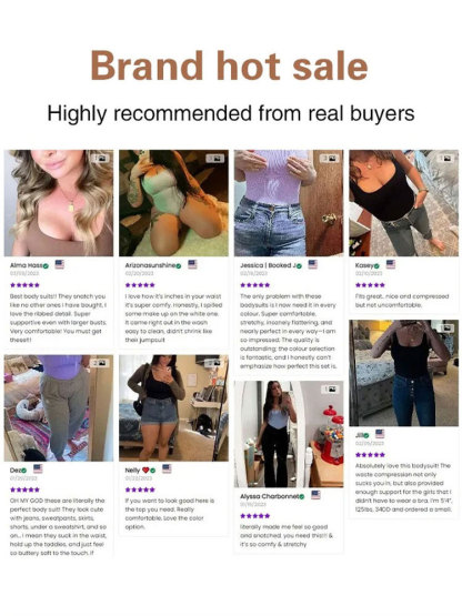 Comfortable shapewear bodysuit