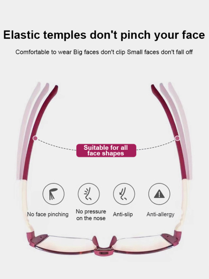 Smart Zoom Color-Changing Reading Glasses