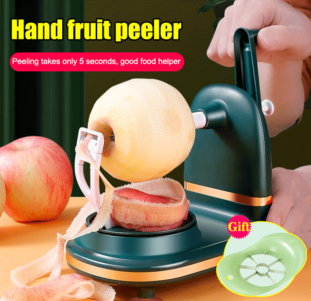 New Hand-Cranked Fruit Peeler