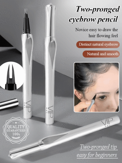Bifurcated Positioning Eyebrow Pencil Waterproof Long Lasting Non-Color Loss. 👍 10 Years Ahead of Traditional Pencils! 💯 90% OFF + FREE SHIPPING | First 100 Customers Only | Lowest Price: $6 | Offer Ends in 2 Hours! 14-Day Risk-Free Trial: 100% Satisfac