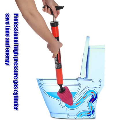 One-shot toilet pipe dredger