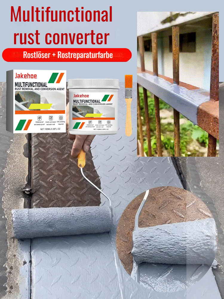 [Long-lasting anticorrosion] Rust converter