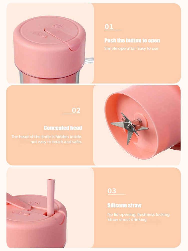 Portable Household Multi-Functional Juicer