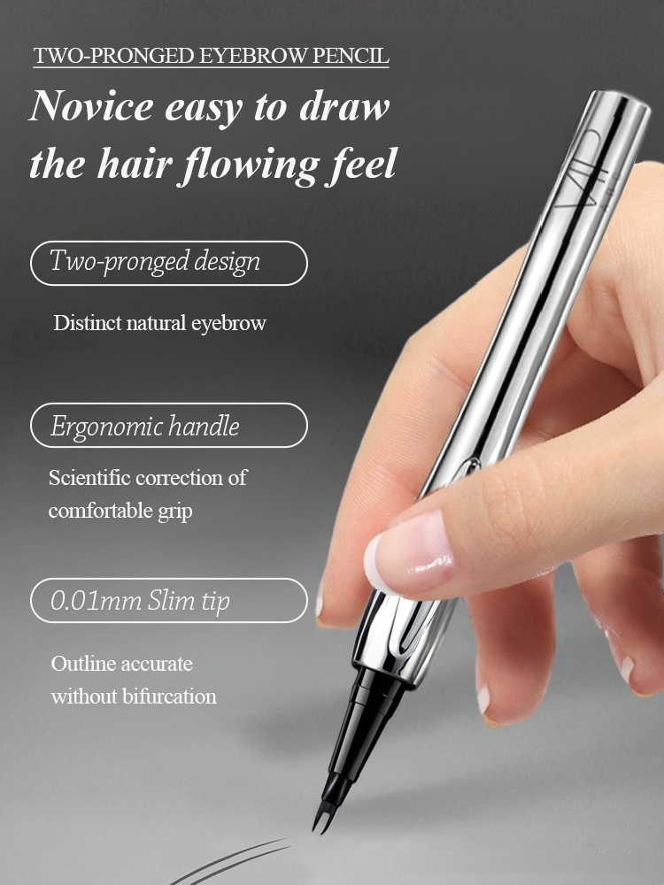 Bifurcated Positioning Eyebrow Pencil Waterproof Long Lasting Non-Color Loss. 👍 10 Years Ahead of Traditional Pencils! 💯 90% OFF + FREE SHIPPING | First 100 Customers Only | Lowest Price: $6 | Offer Ends in 2 Hours! 14-Day Risk-Free Trial: 100% Satisfac