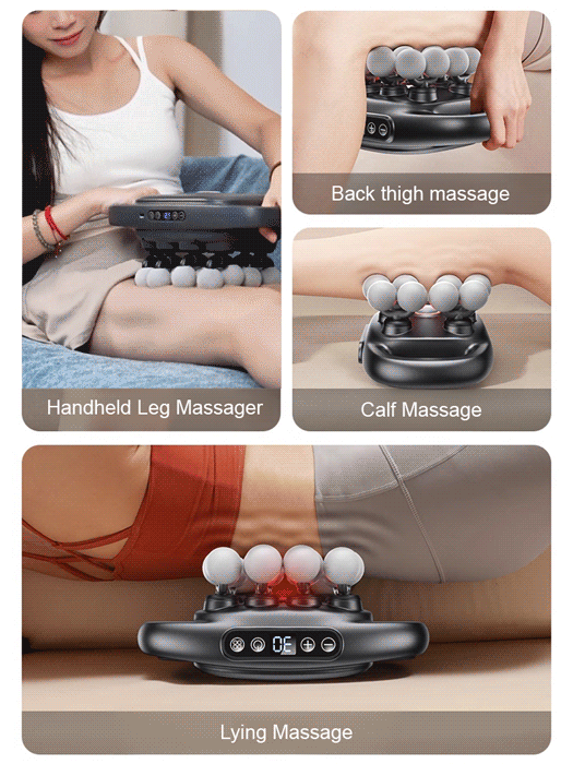 【Pro Recovery in 3 Seconds!】💪16-Head Fascia Gun for Powerful Full-Body Massage with Extended Reach, 100% Refund Guarantee🔥30-day risk-free trial!💥
