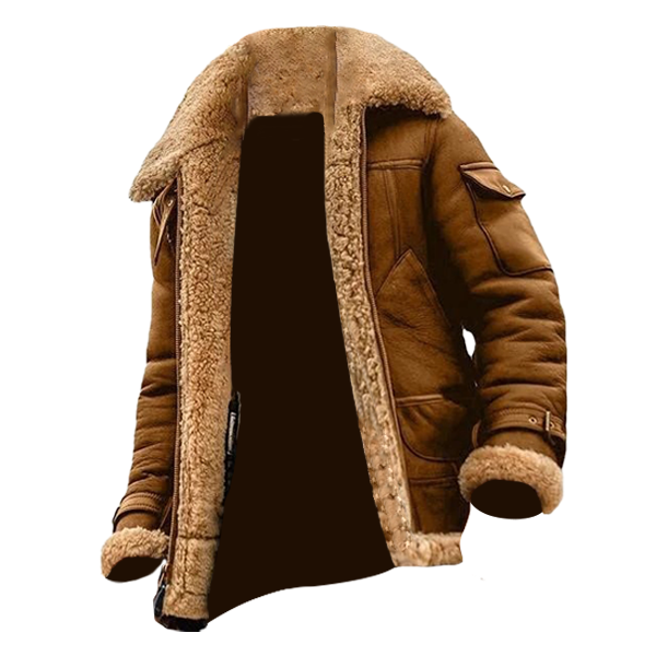 Men's Winter Lapel Thick Jacket