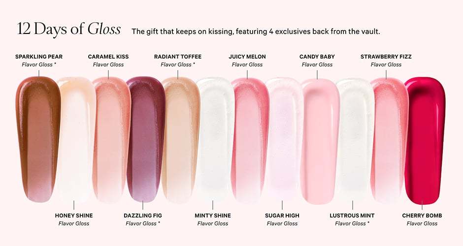 12 Days of Flavor Gloss Gift Set