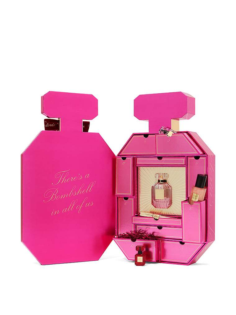 The Bombshell 12-Piece Advent Calendar ft. Exclusive Shimmer Mists & the New Holiday Bombshell Soirée