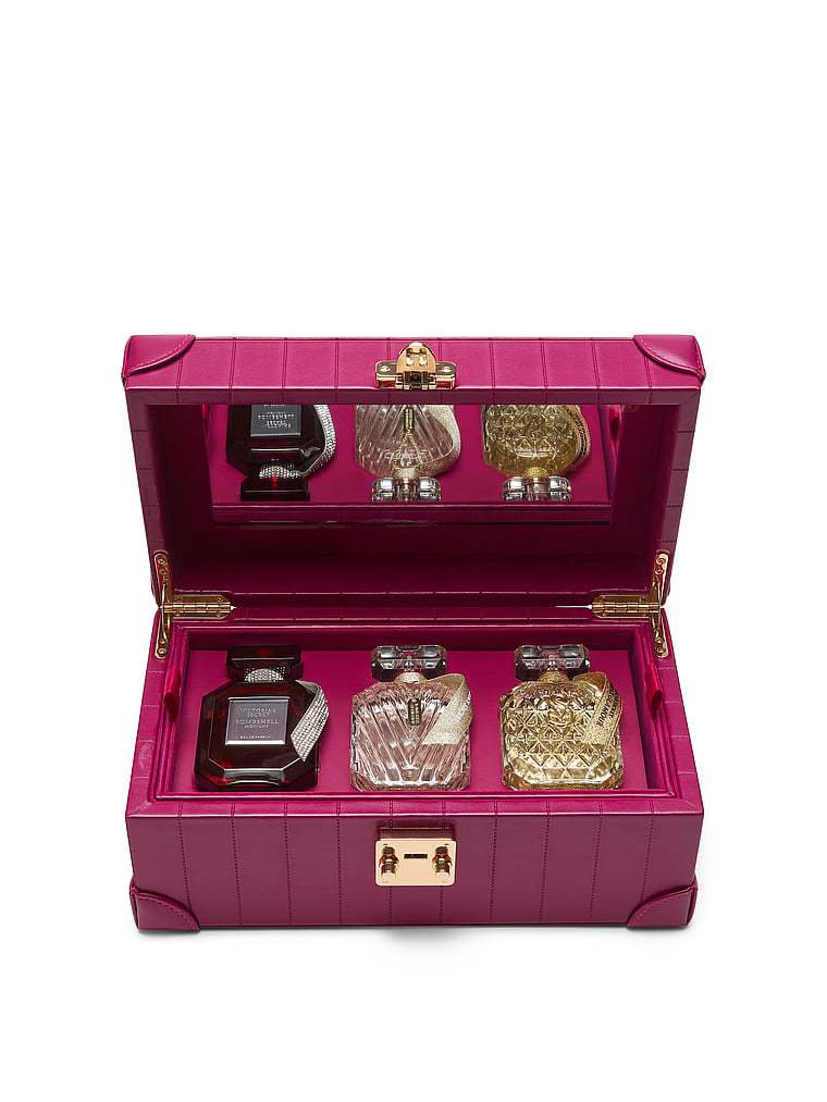 3-Piece Exclusive Full-Sized Bombshell Eaux de Parfum Gift Set with Reusable Jewelry Box