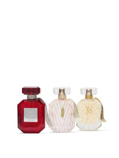 3-Piece Exclusive Full-Sized Bombshell Eaux de Parfum Gift Set with Reusable Jewelry Box