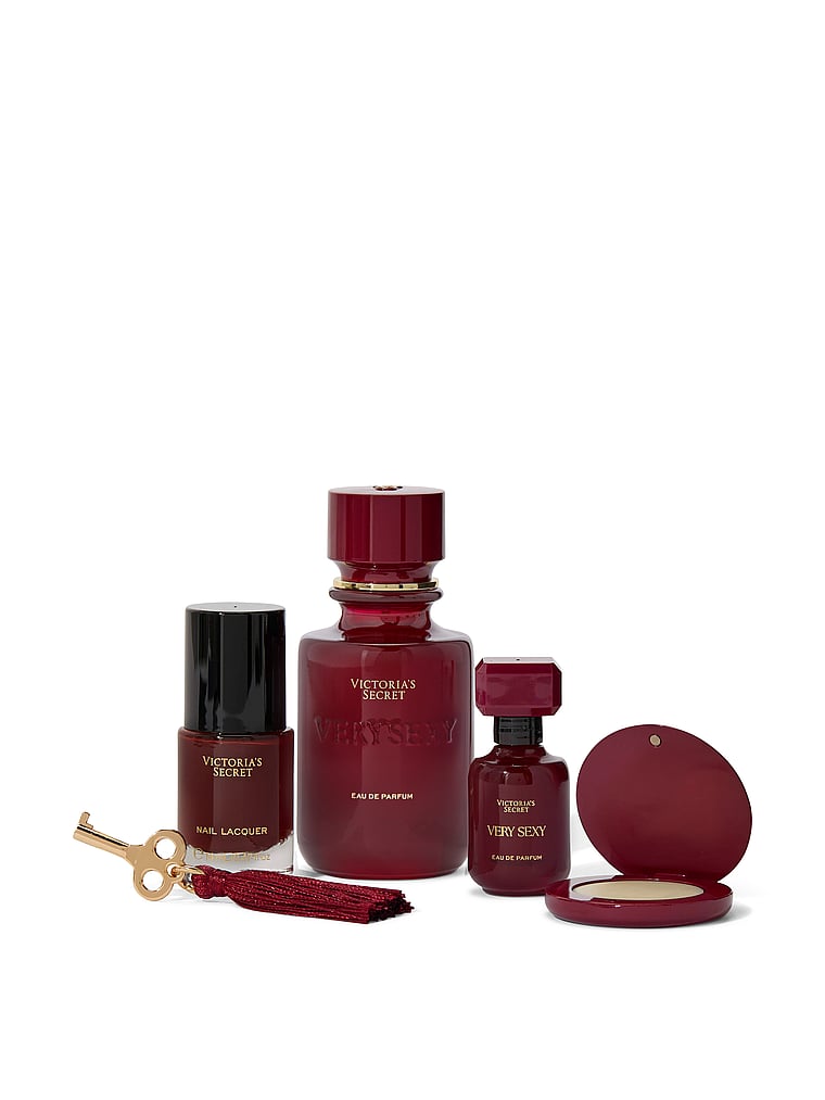 4-Piece Very Sexy Gift Set ft. Full-Sized Eau de Parfum with Reusable Jewelry Box