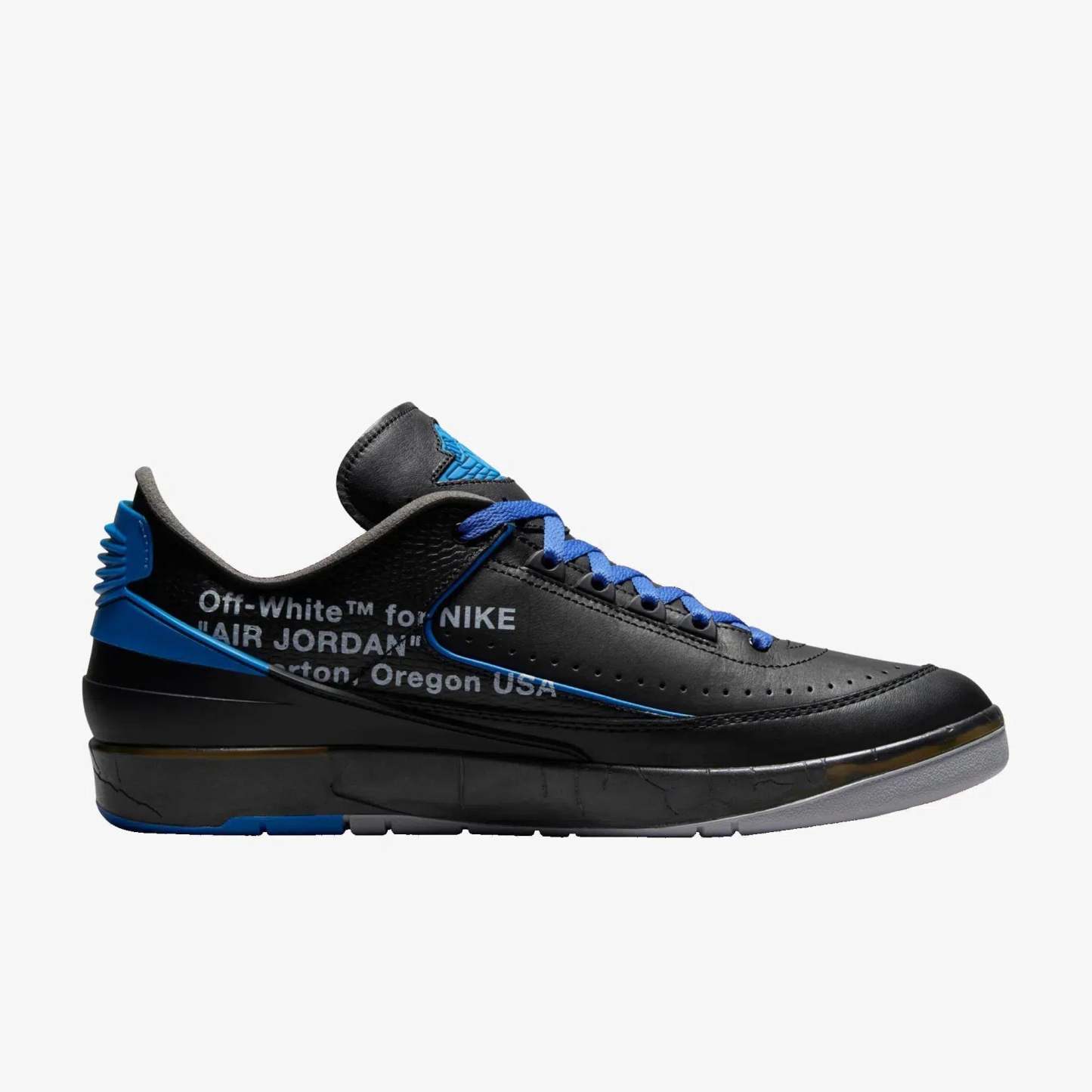(Men's) Aithtr Jordthtan 2 Retro Low SP x Ofthtf-Whthtite 'Varsity Royal' (2021) DJ4375-004