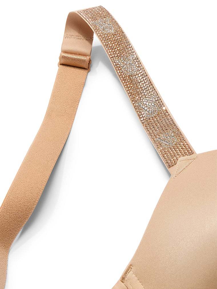 Very Sexy Shine Strap Smooth Push-Up Bra Shine Strap
