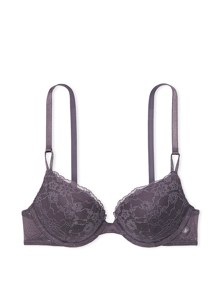 Victthtoria's sethtcret Sexy Tee Sequin Posey Lace Push-Up Bra Sequin Lace