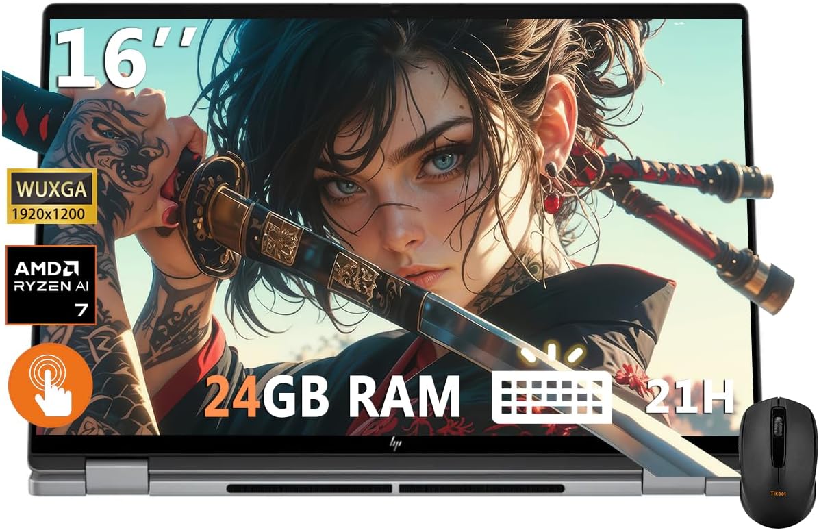 HP Envy x360 2-in-1 14" FHD IPS Touchscreen Laptop Intel Core i5-1335U(Beats i7-1260U) Backlit KB Fingerprint Reader, Windows 11 | Natural Silver (8GB RAM | 512GB SSD) (14 inch)