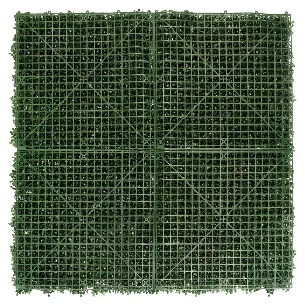 golden select boxwood hedge panel with led lights