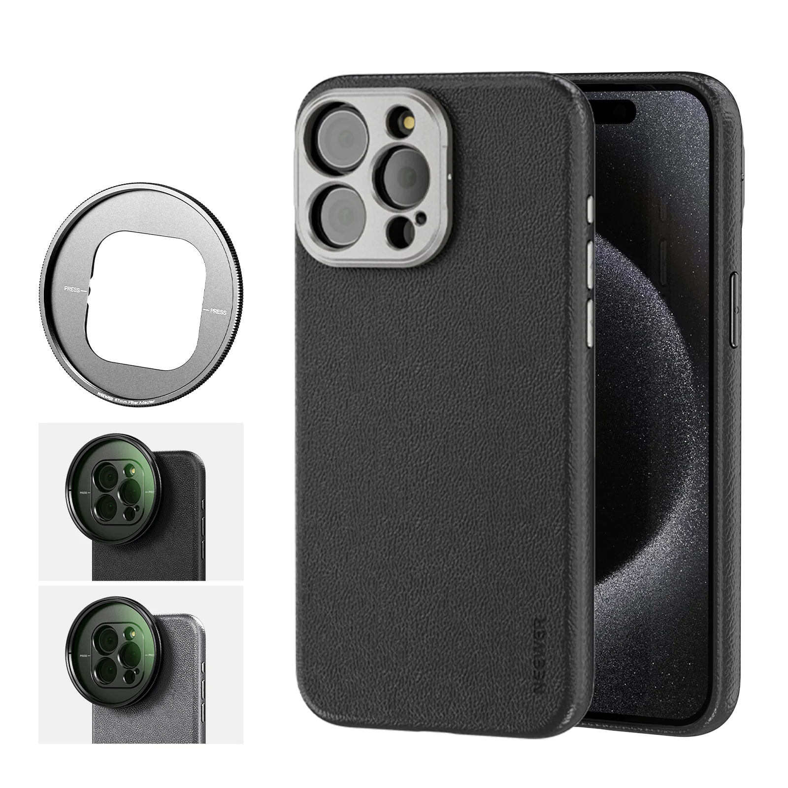 NEEWER NW SERIES S 67mm Magnetic Lens Filter Kit For PA023/PA024 Phone Cage
