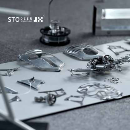 Innovative Mechanical Metal Manta Rays Model Steampunk Style 3D Metal Puzzle Kit SD-01