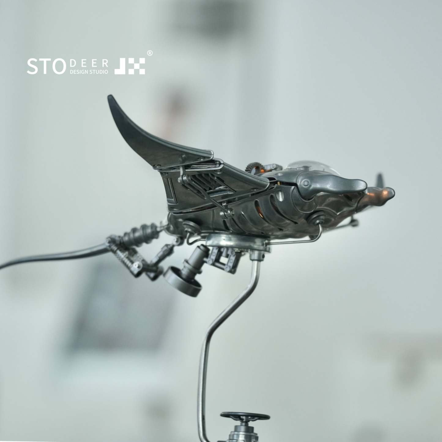Innovative Mechanical Metal Manta Rays Model Steampunk Style 3D Metal Puzzle Kit SD-01