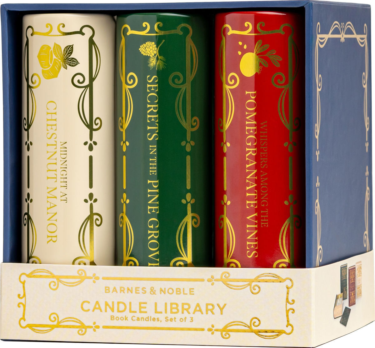 Black Friday Sale - Barthtnes & Nothtble Exclusive Canthtdle Library Set